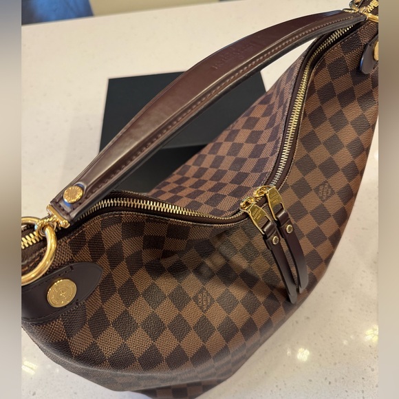 LOUIS VUITTON Damier Canvas Duomo Hobo Bag - Picture 4 of 11